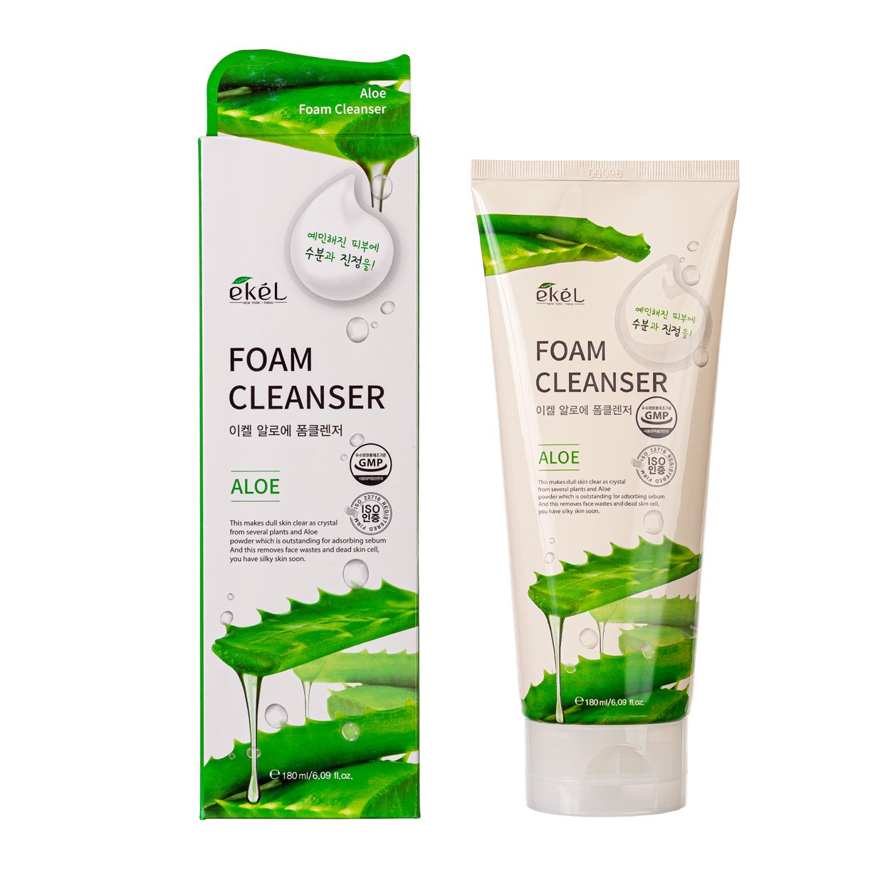 Aloe foam cleanser