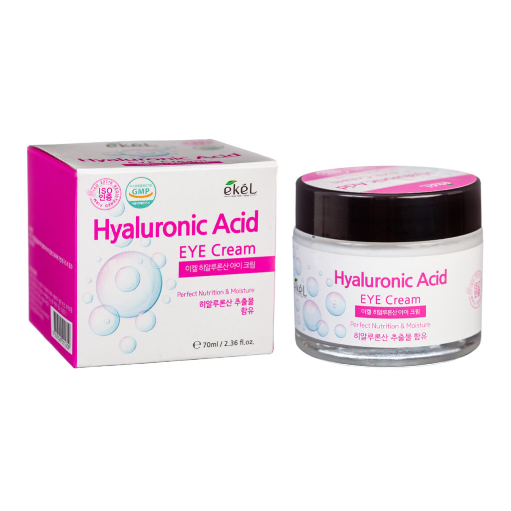 Ekel Eye Cream Hyaluronic Acid Paakių kremas su hiaurono rūgštimi, 70ml